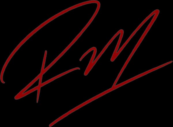 Firma autógrafa de Roberto Mirón
